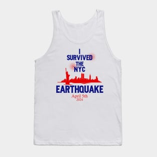 I-survived-the-nyc-earthquake Tank Top